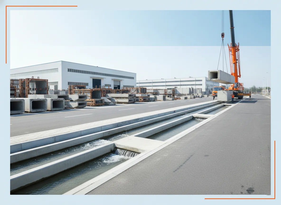 Precast U-Drain Manufacturer in Vapi